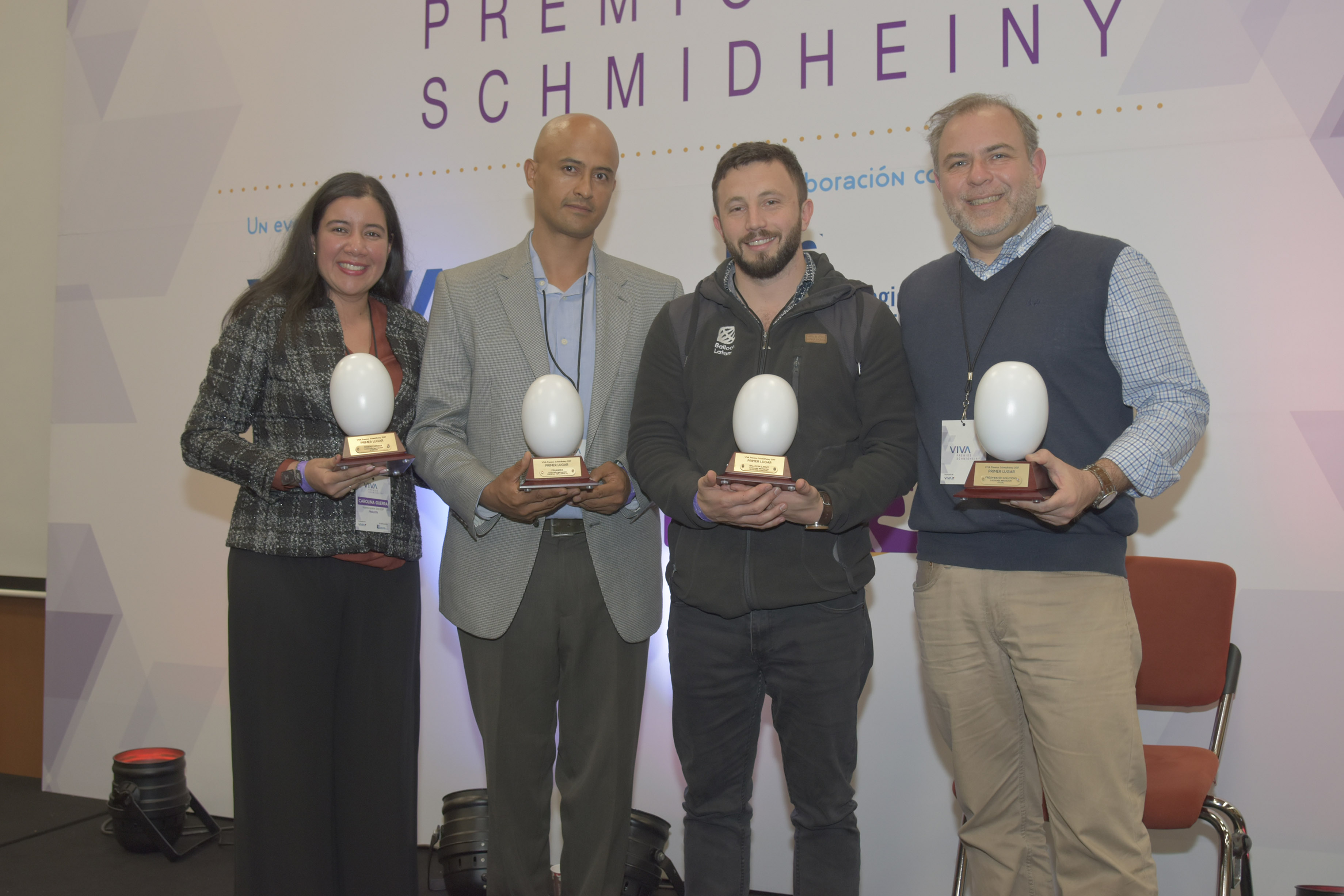 Ganadores de los premios Schmidheiny