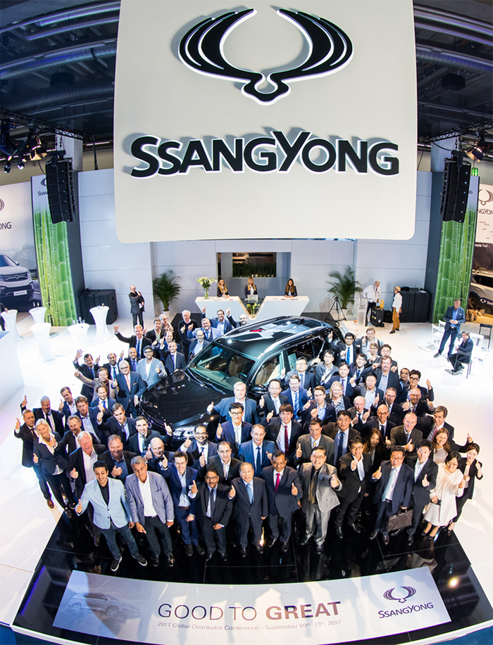Ssangyong Motor realizó la conferencia Global de Distribuidores 2017