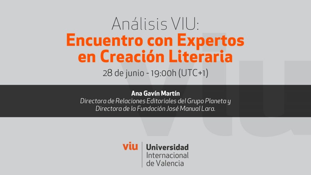 La VIU apuesta por los futuros escritores en su II Encuentro con Expertos