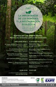 Foro: La Importancia de los Bosques y la Restauración Ecológica