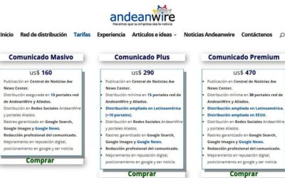 AndeanWire incluirá Google News en todos sus planes y aumenta su red de medios